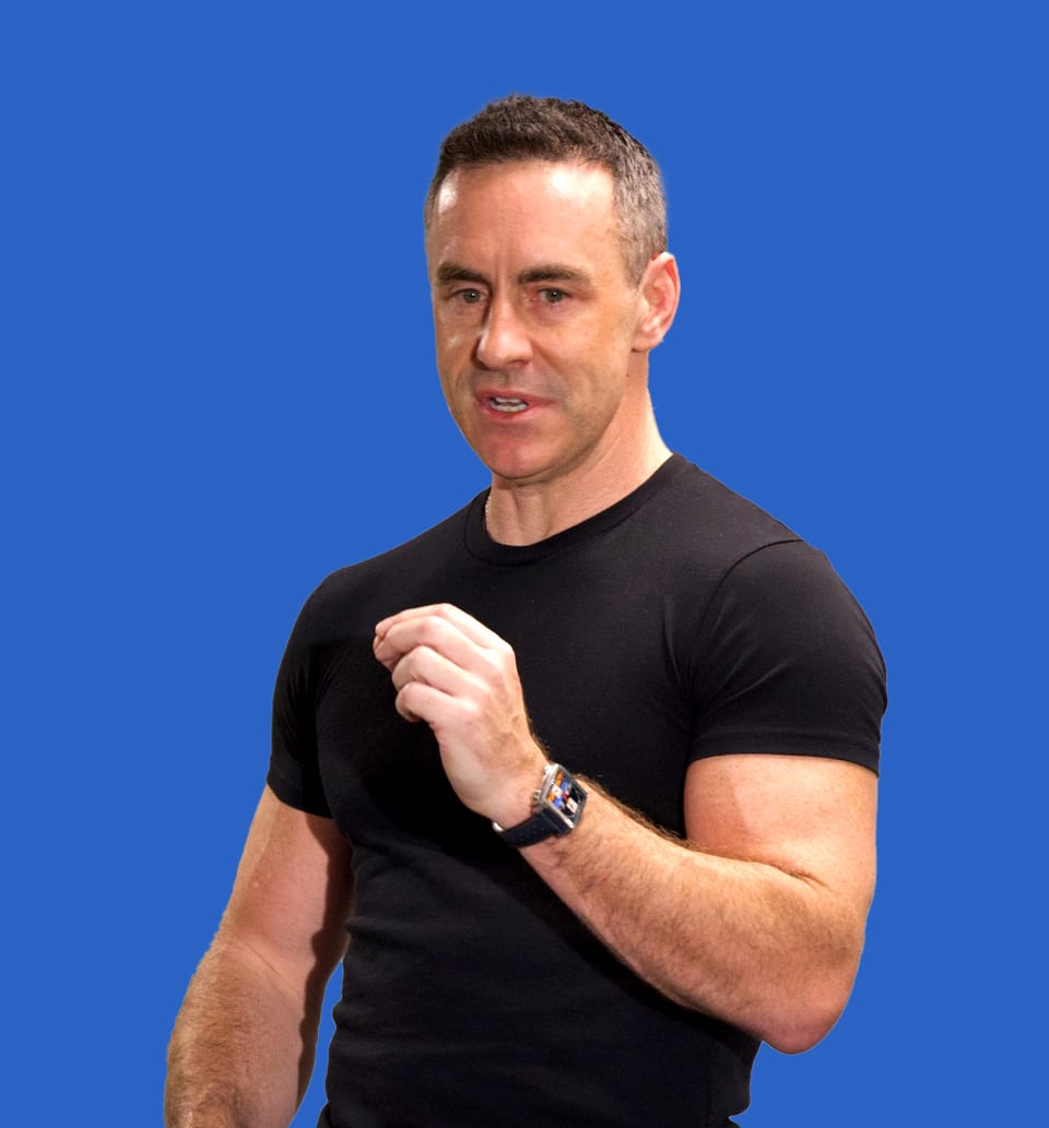 Bryan Adams, employer brand keynote speaker, on stage